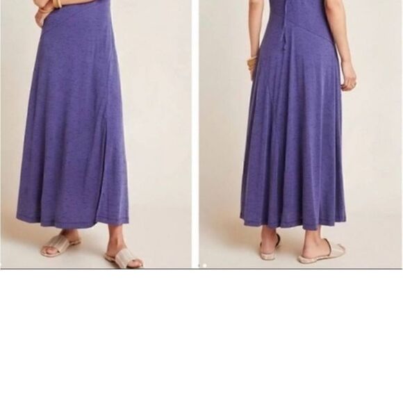 Anthropologie Melanie Lace-Up Back Maxi Tank Dress size XS - Picture 2 of 10